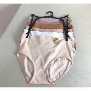 Seamless Super Soft Underwear Briefs 6 Pairs Womens Small New